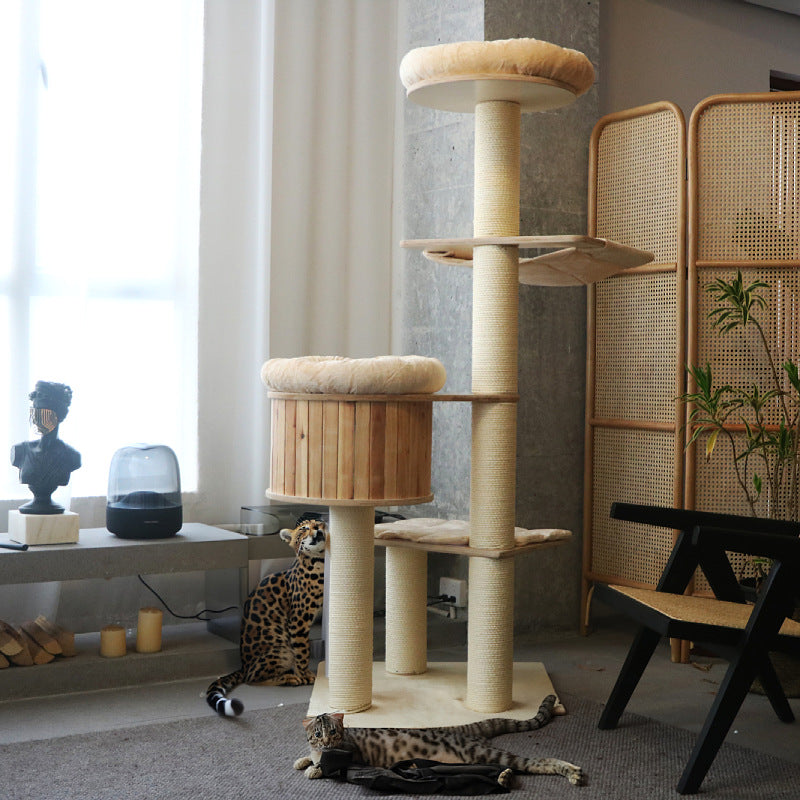 Cozy Cat Tree with Multiple Levels | Thrascher