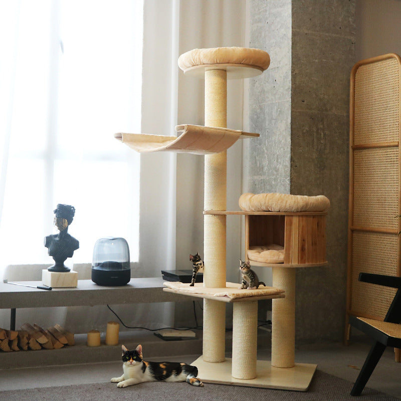Cozy Cat Tree with Multiple Levels | Thrascher