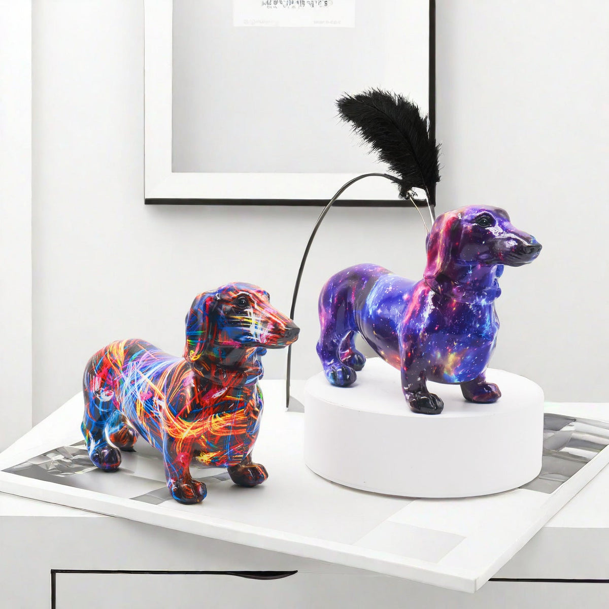 Creative Decorative Figure of a Dachshund | Thrascher