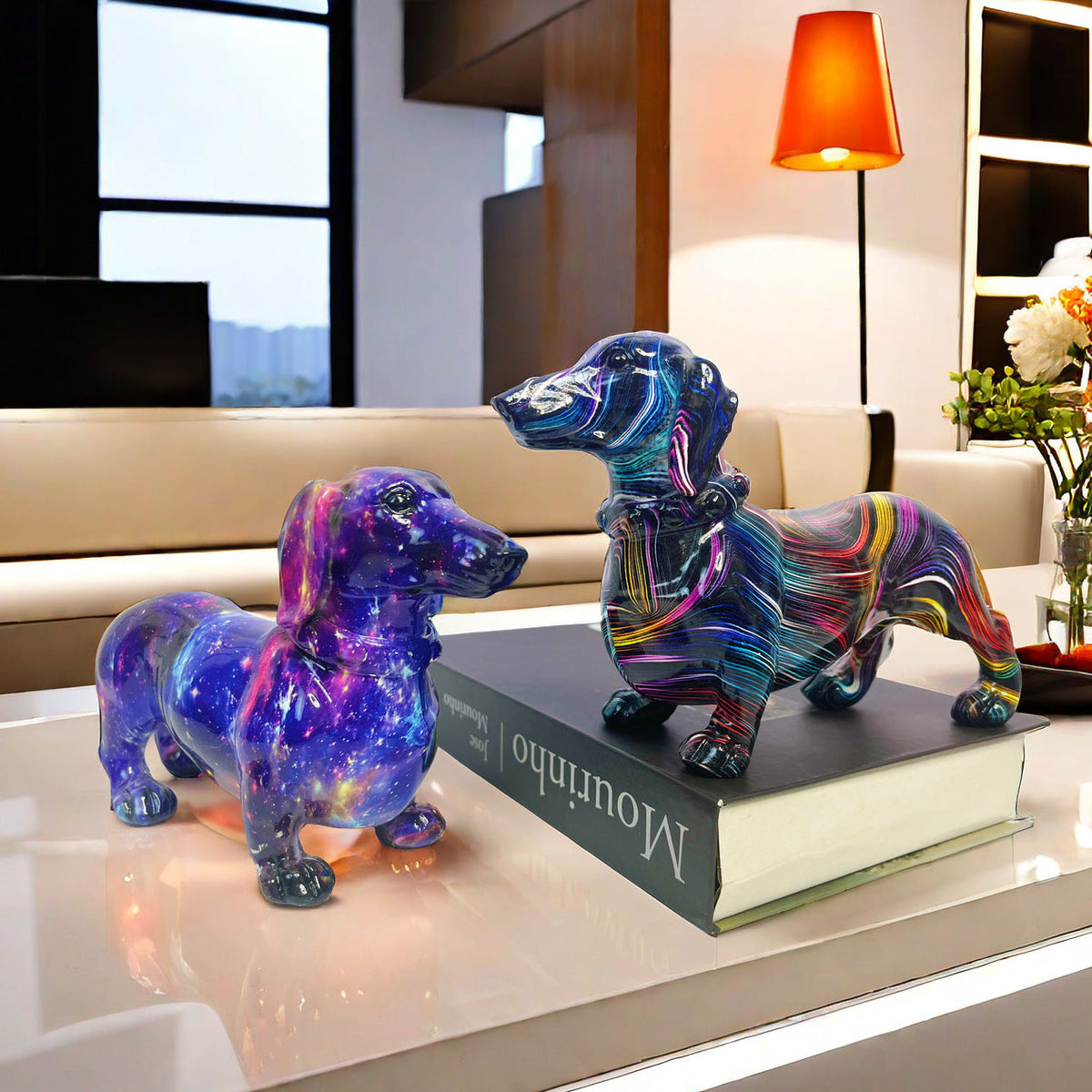 Creative Decorative Figure of a Dachshund | Thrascher