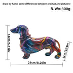 Creative Decorative Figure of a Dachshund | Thrascher