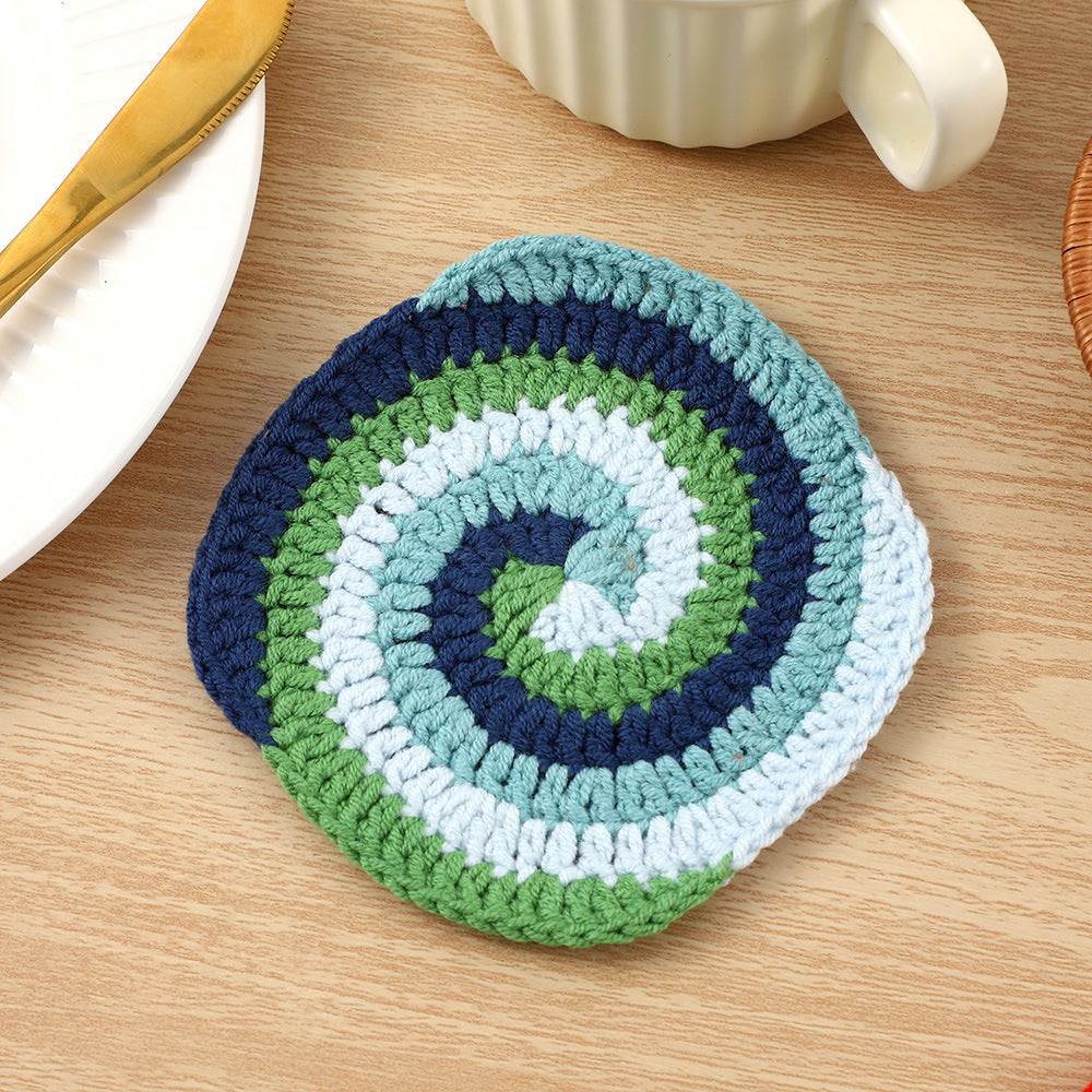 Crochet Spiral Coaster | Thrascher