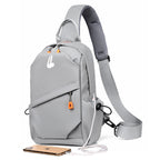 Crossbody Bag with Adjustable Strap, Water-Repellent Material, view 5