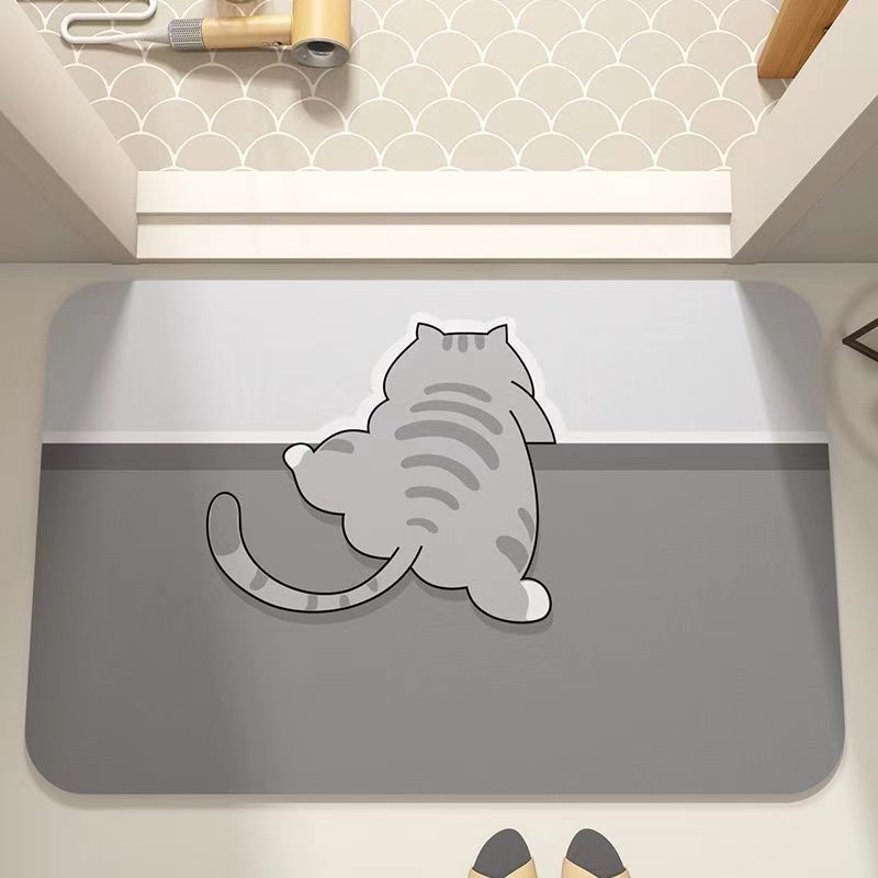 Cute Animal-Themed Floor Mat | Thrascher