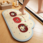Cute Animal-Themed Memory Foam Bath Mat | Thrascher