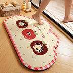 Cute Animal-Themed Memory Foam Bath Mat | Thrascher