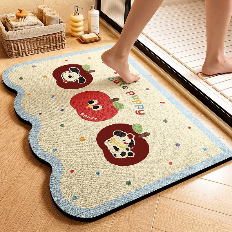 Cute Animal-Themed Memory Foam Bath Mat | Thrascher