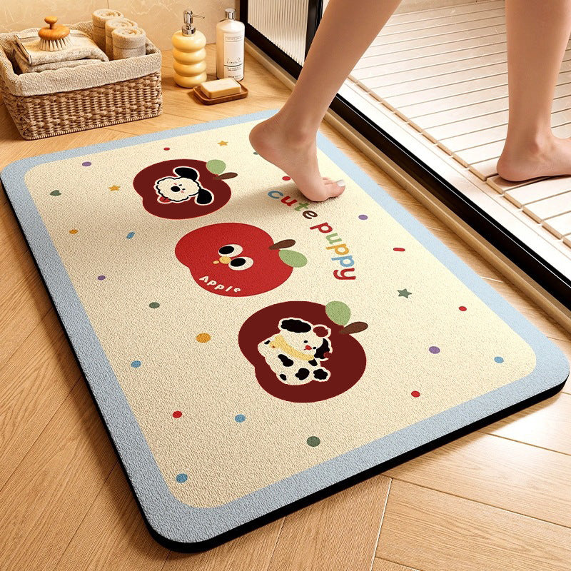 Cute Animal-Themed Memory Foam Bath Mat | Thrascher