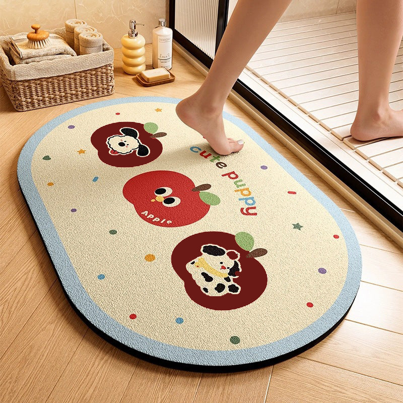 Cute Animal-Themed Memory Foam Bath Mat | Thrascher