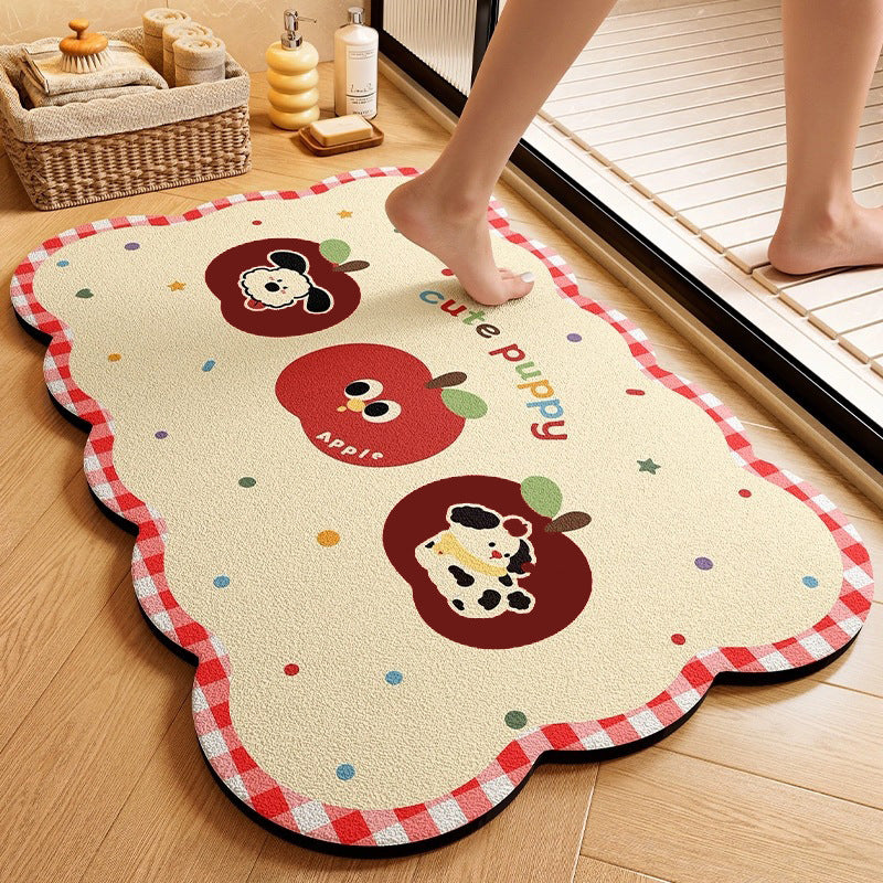 Cute Animal-Themed Memory Foam Bath Mat | Thrascher