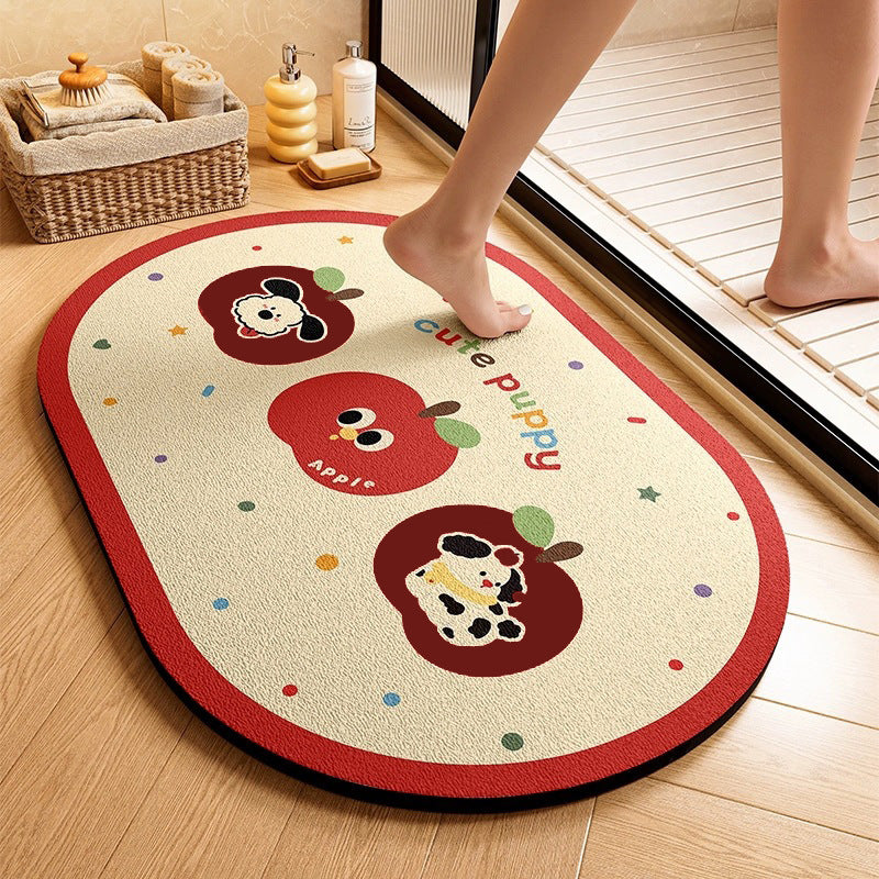 Cute Animal-Themed Memory Foam Bath Mat | Thrascher