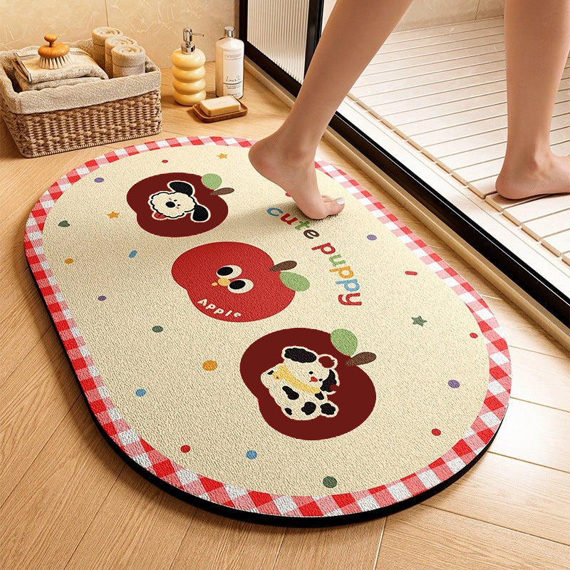 Cute Animal-Themed Memory Foam Bath Mat | Thrascher