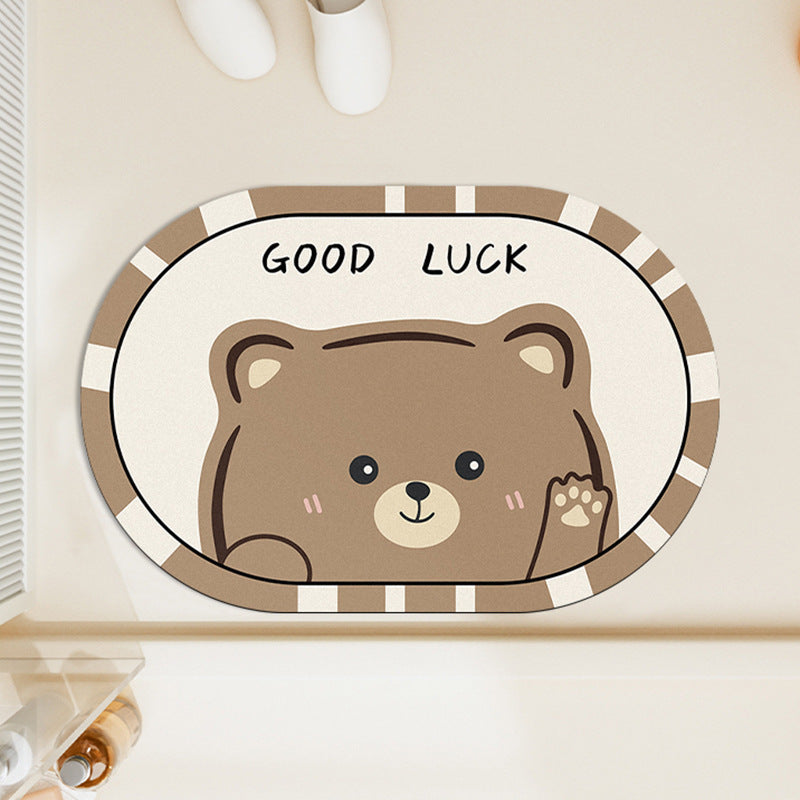 Cute Bear-Themed Area Rug | Thrascher