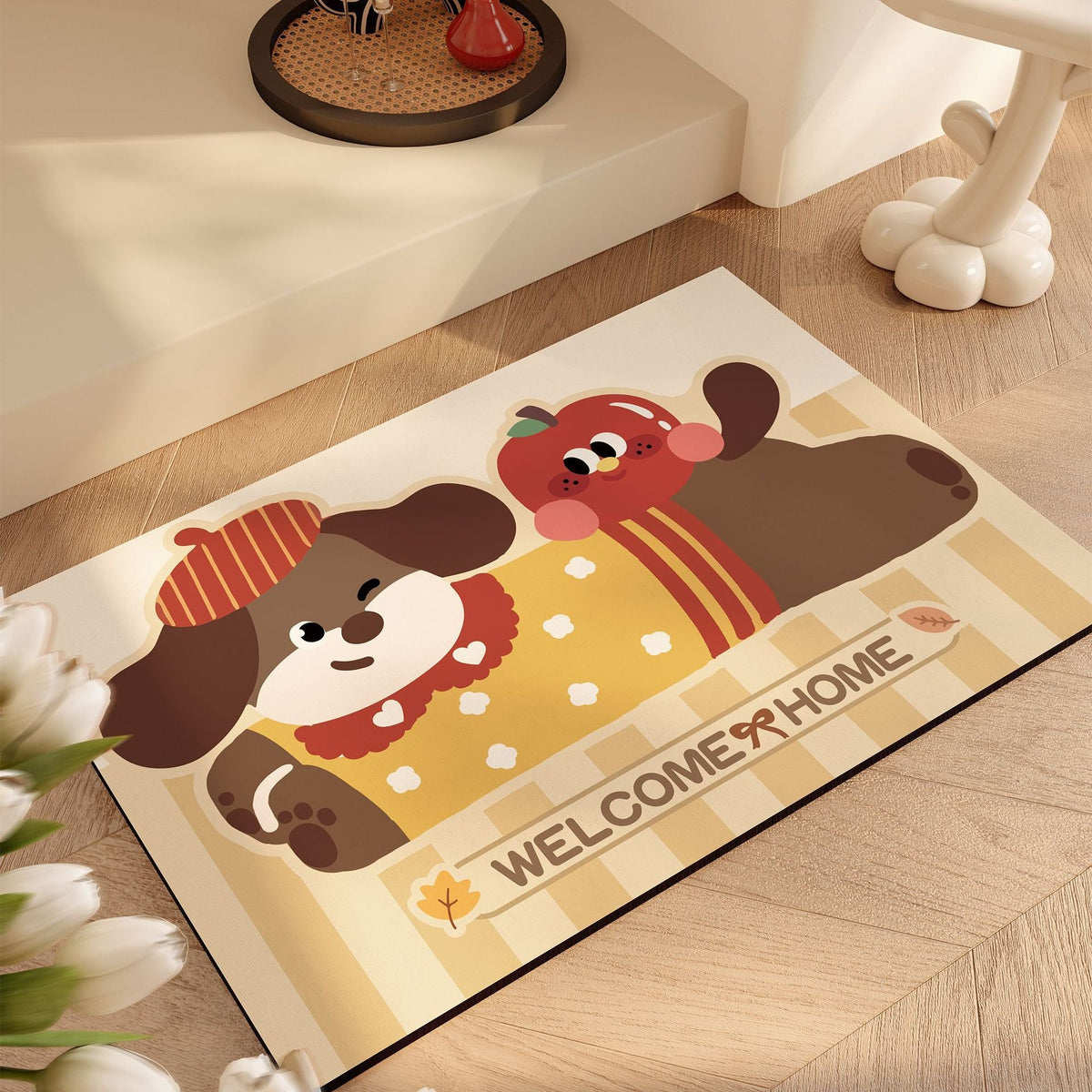 Cute Cartoon Animal Bath Mat | Thrascher