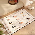 Cute Cartoon Animal Bath Mat | Thrascher