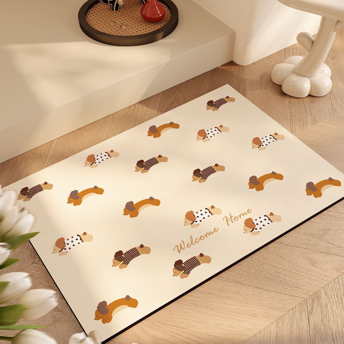 Cute Cartoon Animal Bath Mat | Thrascher