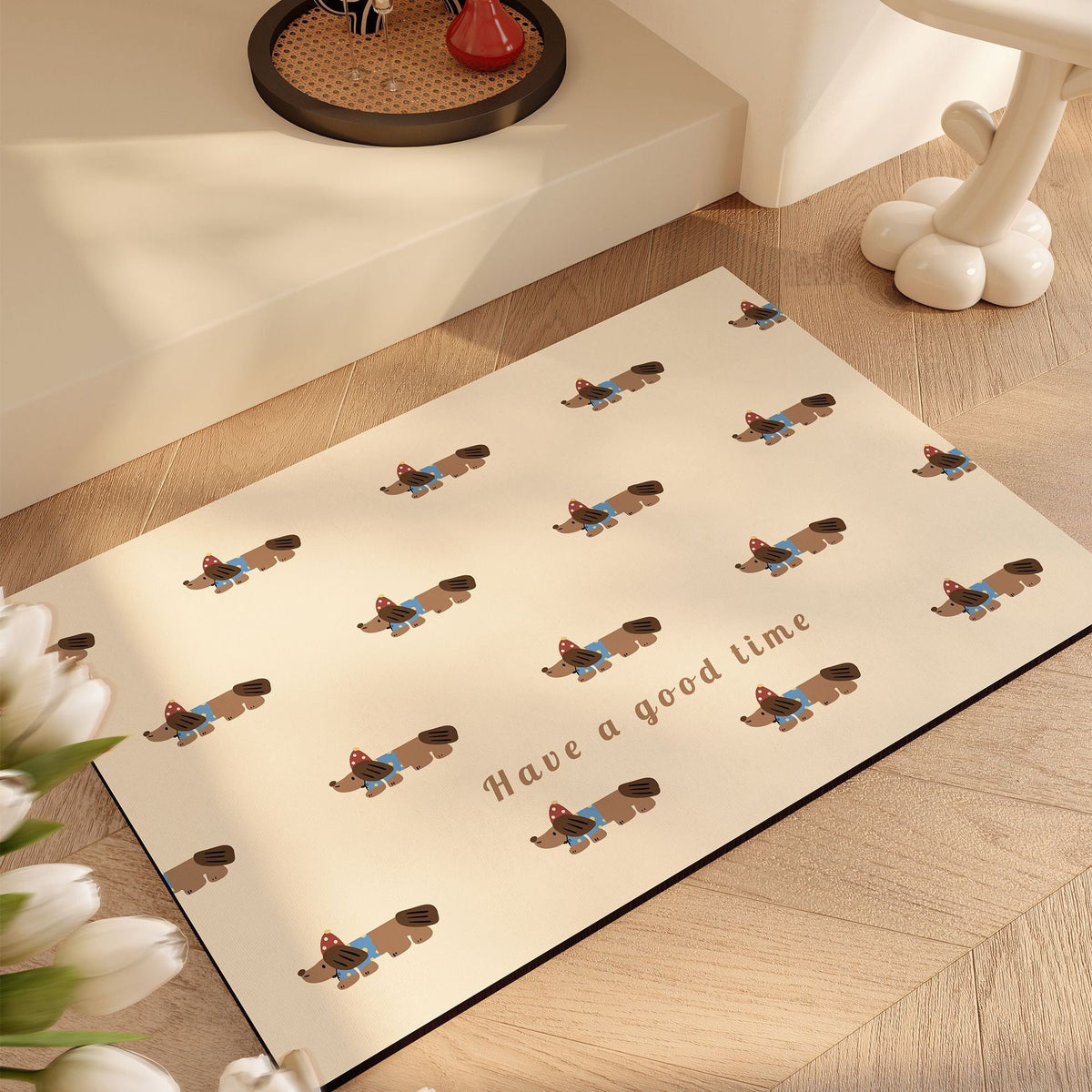 Cute Cartoon Animal Bath Mat | Thrascher