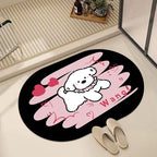 Cute Cartoon Animal Bath Mat | Thrascher