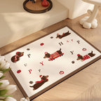 Cute Cartoon Animal Bath Mat | Thrascher