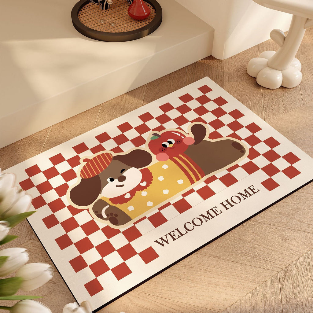 Cute Cartoon Animal Bath Mat | Thrascher