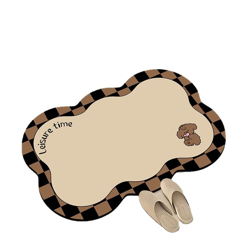 Cute Cartoon Animal Bath Mat | Thrascher