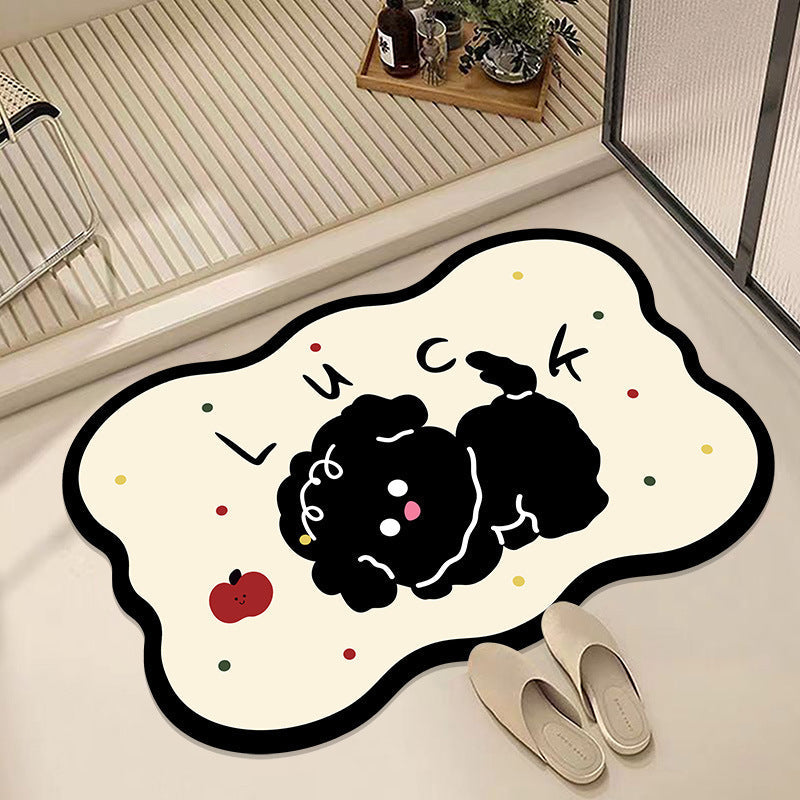 Cute Cartoon Animal Bath Mat | Thrascher