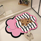 Cute Cartoon Animal Bath Mat | Thrascher