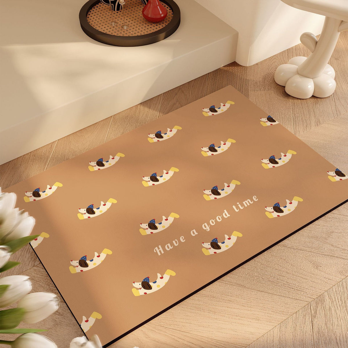 Cute Cartoon Animal Bath Mat | Thrascher