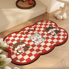 Cute Cartoon Animal Bath Mat | Thrascher