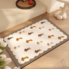 Cute Cartoon Animal Bath Mat | Thrascher