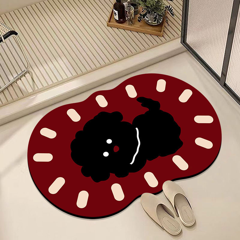 Cute Cartoon Animal Bath Mat | Thrascher