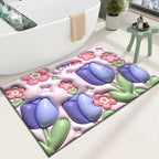 Cute Cartoon Cat Shape Bath Mat | Thrascher