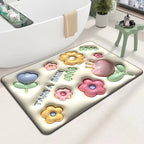 Cute Cartoon Cat Shape Bath Mat | Thrascher