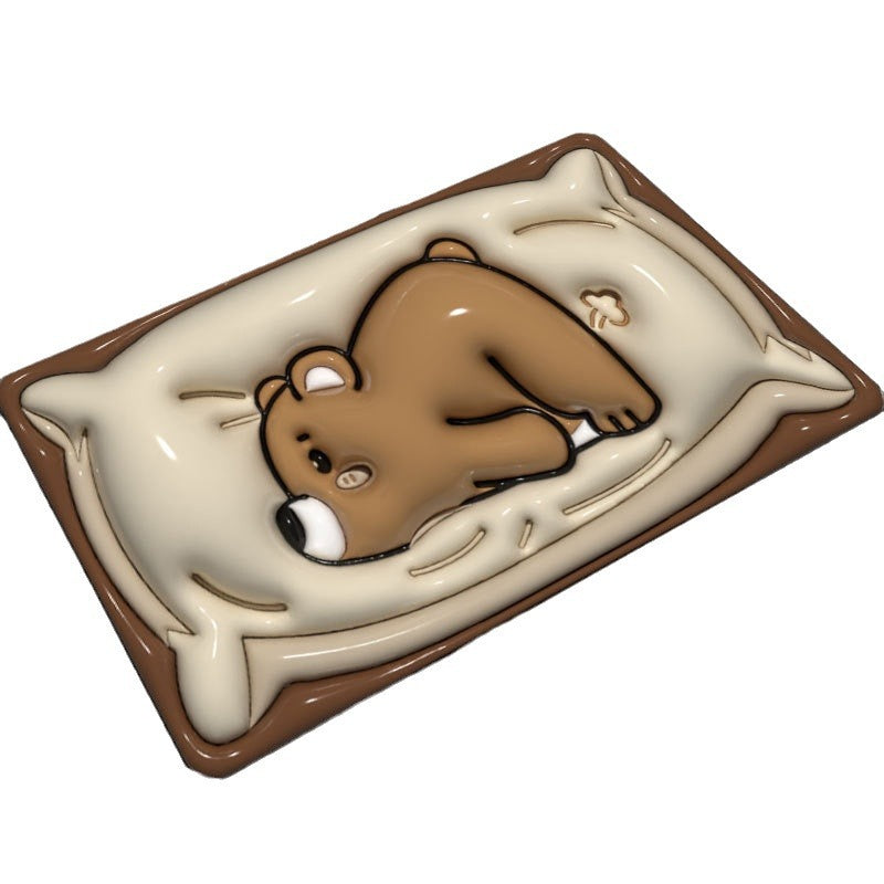Cute Cartoon Cat Shape Bath Mat | Thrascher