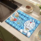 Cute Cartoon Dog-Themed Kitchen Mat | Thrascher