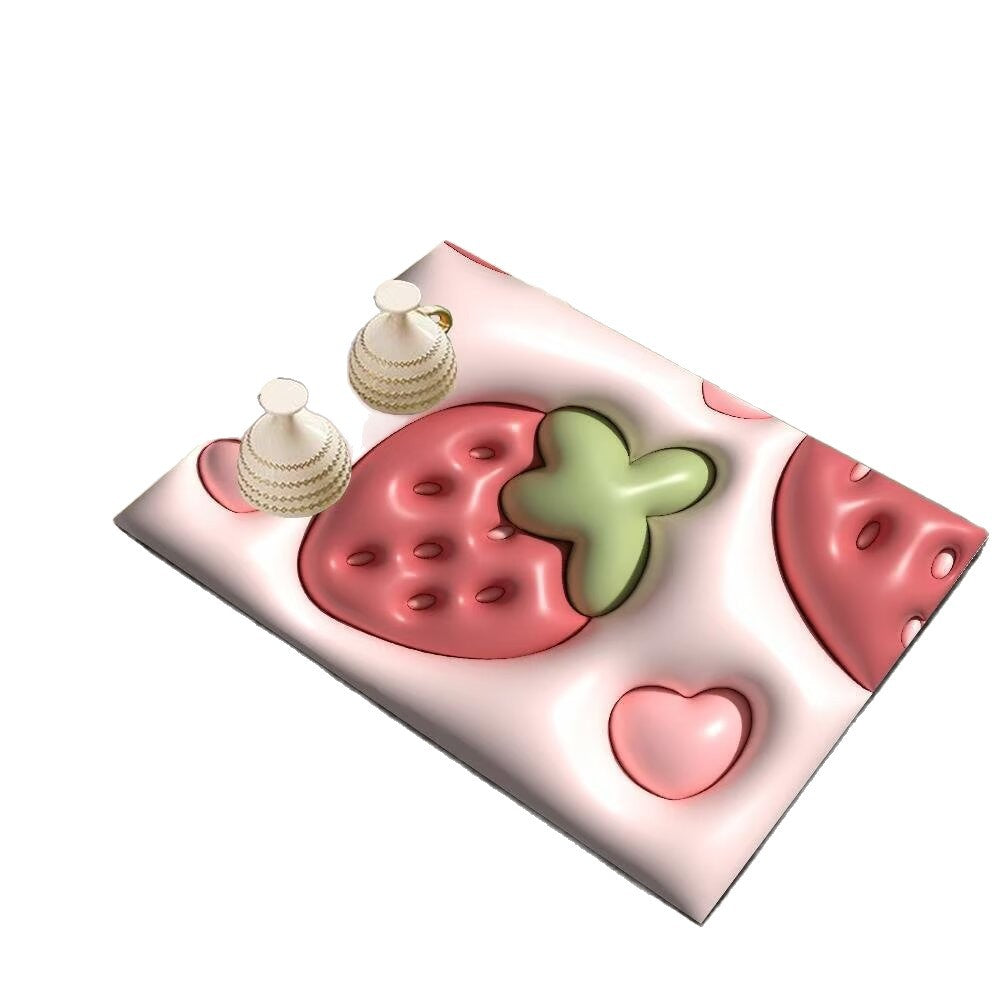 Cute Cartoon Dog-Themed Kitchen Mat | Thrascher