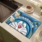 Cute Cartoon Dog-Themed Kitchen Mat | Thrascher