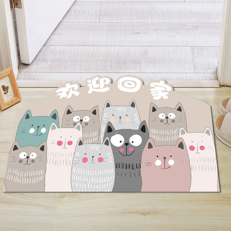 Cute Cartoon Dog Welcome Mat | Thrascher