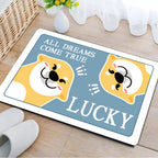 Cute Cartoon Dog Welcome Mat | Thrascher