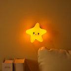 Cute LED Cloud Wall Night Light for the Children's Room with a Soft Warm Glow | Thrascher
