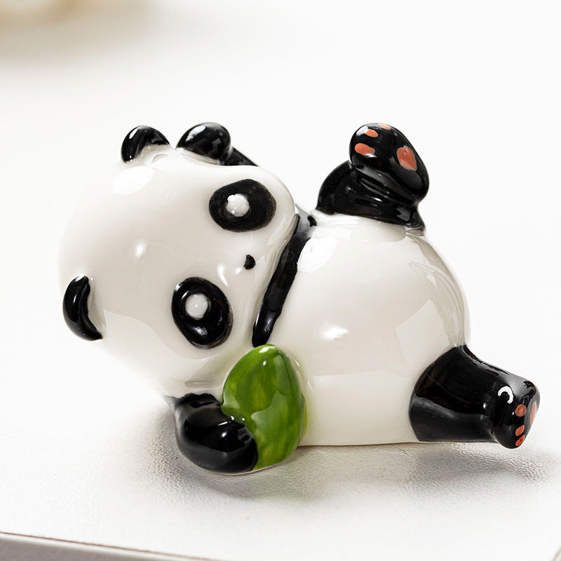 Cute Panda Decorative Figure | Thrascher