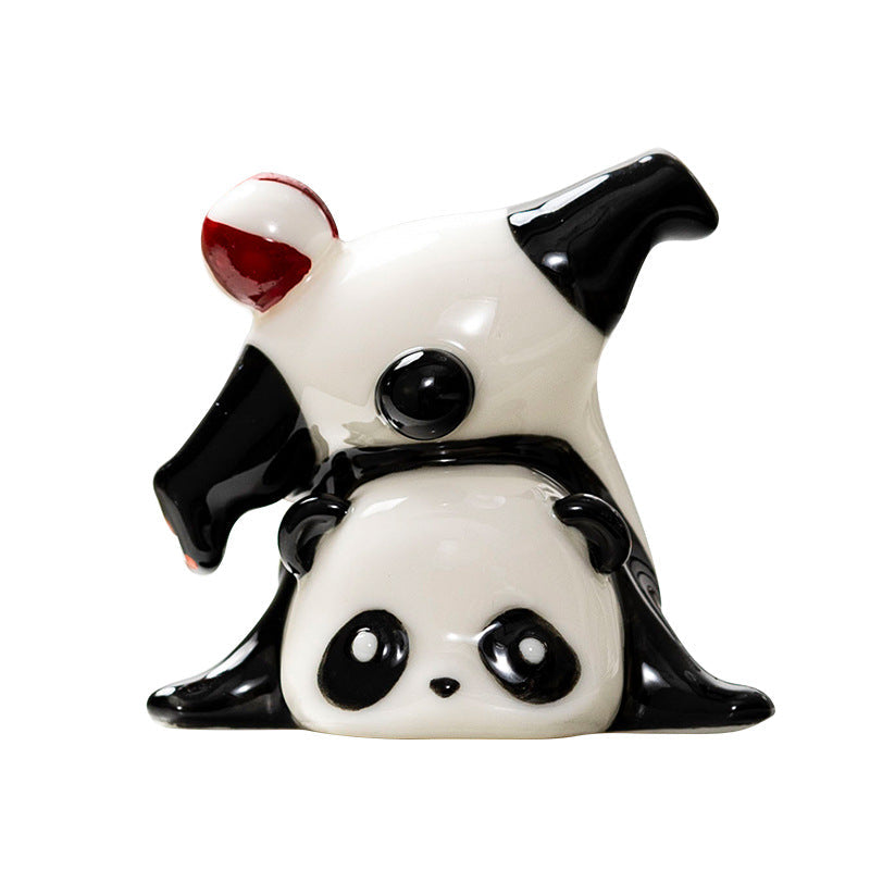 Cute Panda Decorative Figure | Thrascher