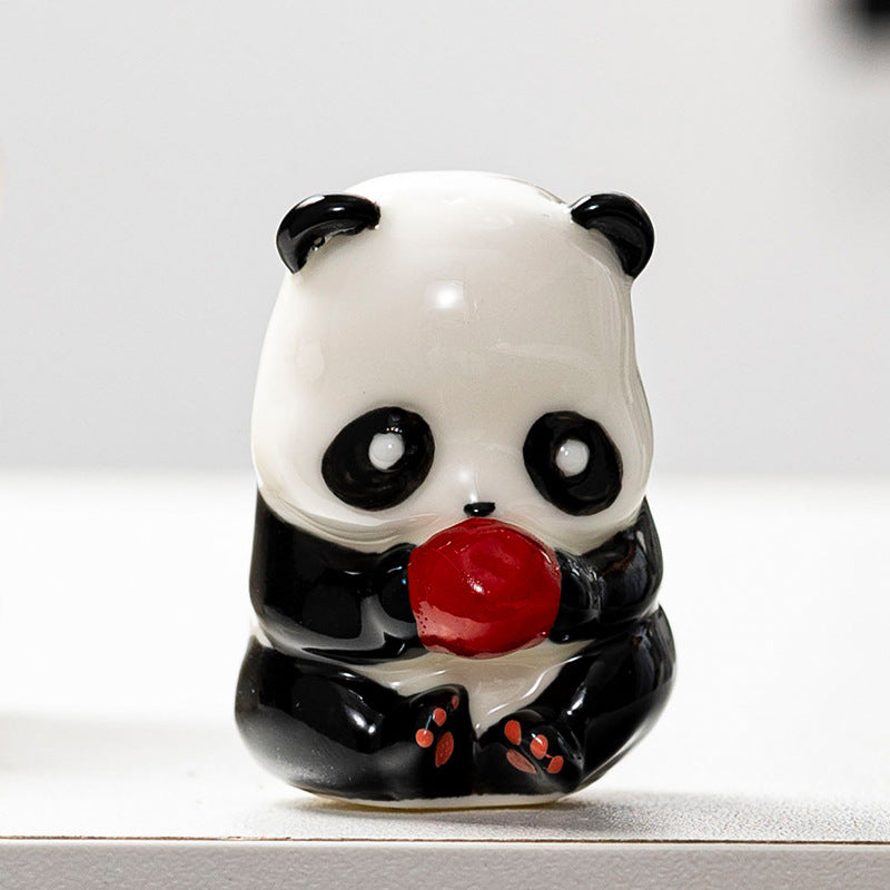 Cute Panda Decorative Figure | Thrascher