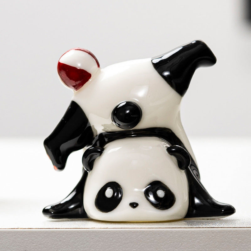 Cute Panda Decorative Figure | Thrascher