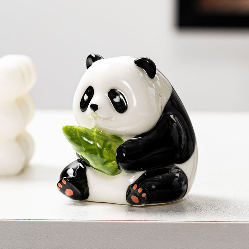 Cute Panda Decorative Figure | Thrascher