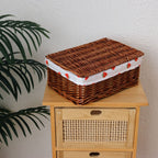 Cute Storage Basket with Strawberry Pattern | Thrascher