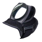 Cycling Wrist Mirror with Adjustable Hook-and-Loop Band and Mesh Pocket, view 7