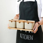 Daleford Ceramic Seasoning Jar Set