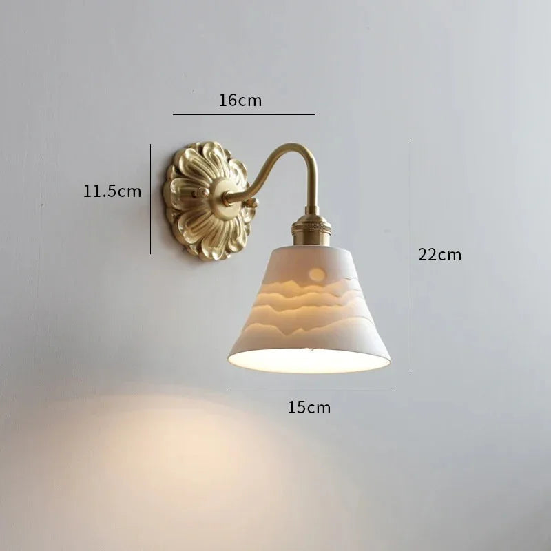 Dalvvia Brass Lamp