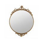 Decorated Round Wall Mirror | Thrascher